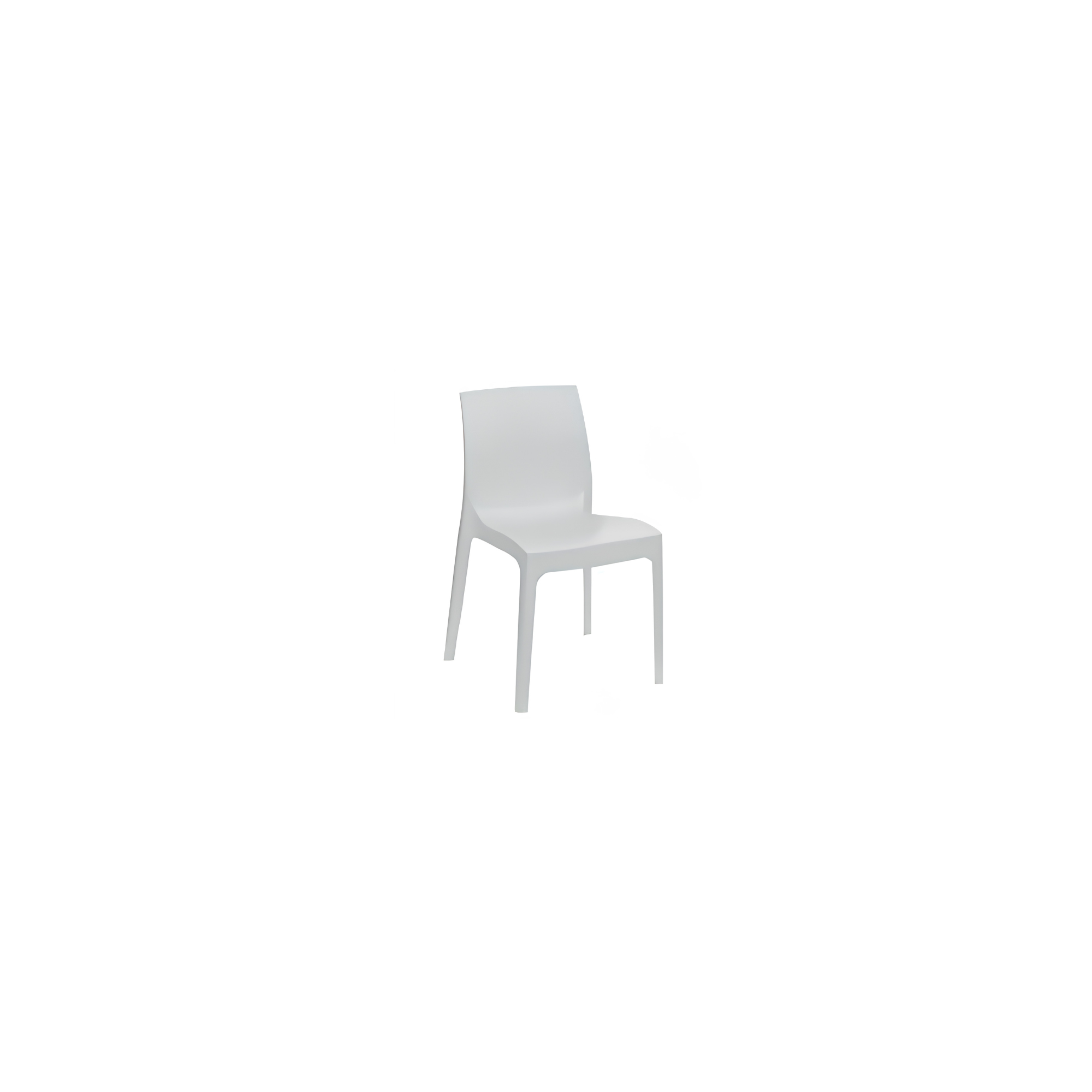 Designstuhl Isi | weiß