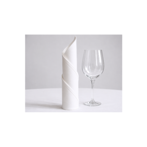 Serviette eckig | weiß